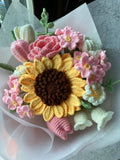 Crochet bouquets